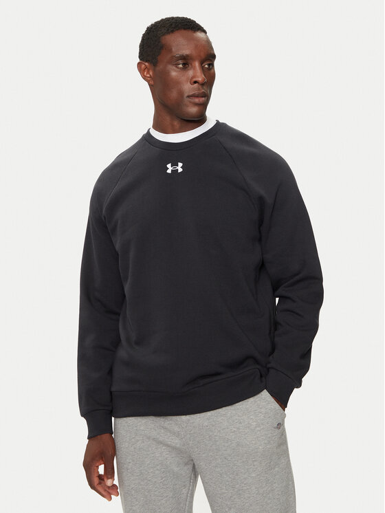 Under Armour Under Armour Majica dugih rukava Rival 1379755 Crna Regular Fit