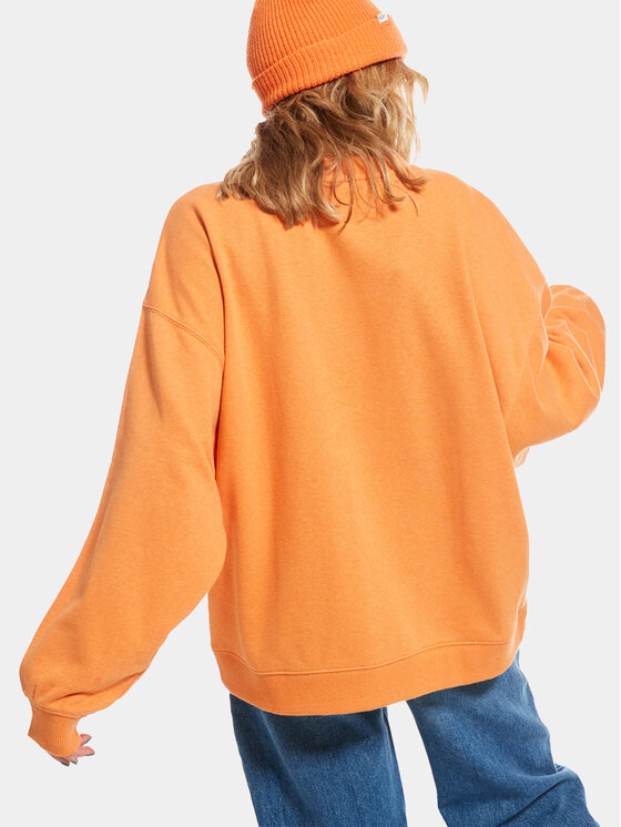 Roxy Roxy Felpa Take Yourplaceb Otlr ERJFT04745 Arancione Regular Fit