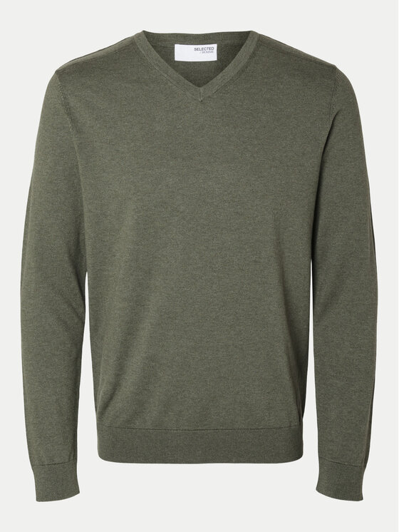 Selected Homme Selected Homme Pulover 16090147 Verde Regular Fit