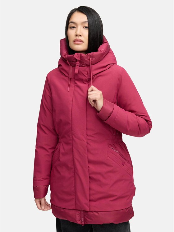 Navahoo Navahoo Kurtka zimowa Winterprinzessin Czerwony Regular Fit