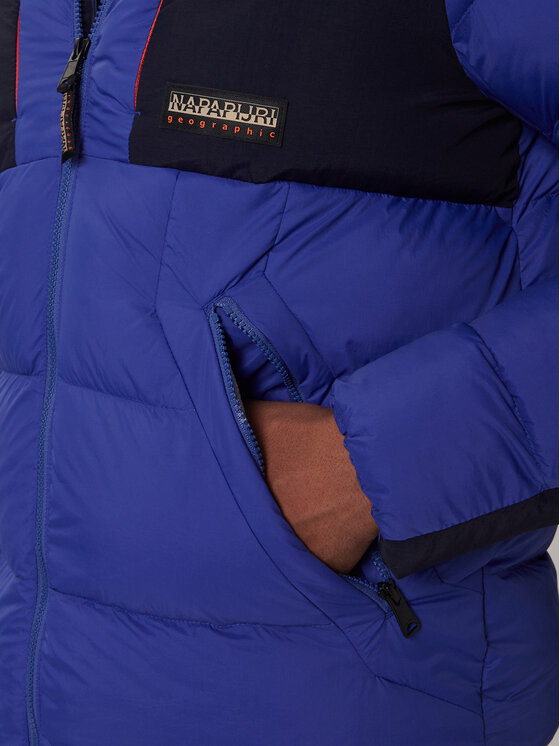 Napapijri Napapijri Winterjacke Moesa NP0A4I1R Blau Regular Fit