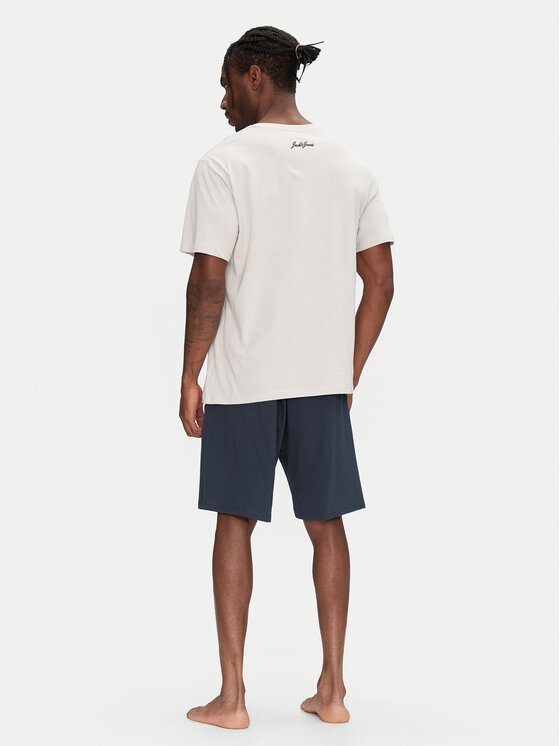 Jack&Jones Jack&Jones Pižama Omaha 12276880 Tamsiai mėlyna Standard Fit