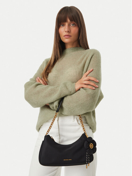 MICHAEL Michael Kors Torbica 32T6AY5C2C Crna