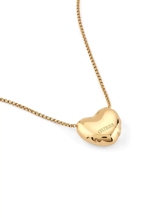 Guess Guess Naszyjnik JUBN05541JW-YG Złoty