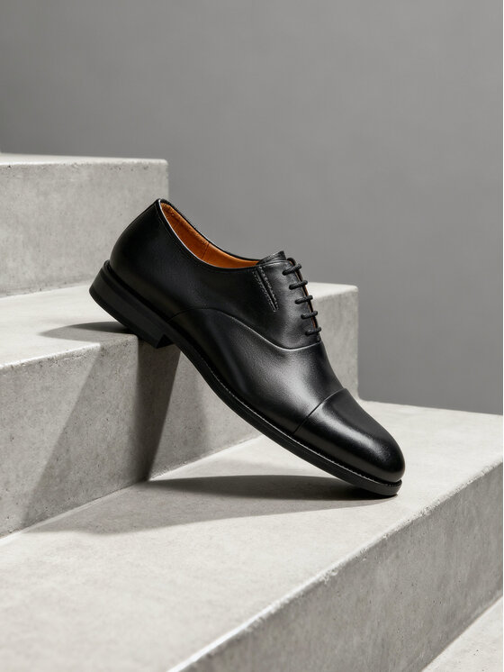 GINO ROSSI Gino Rossi Обувки EO-RICCARDO-01 125AM Черен