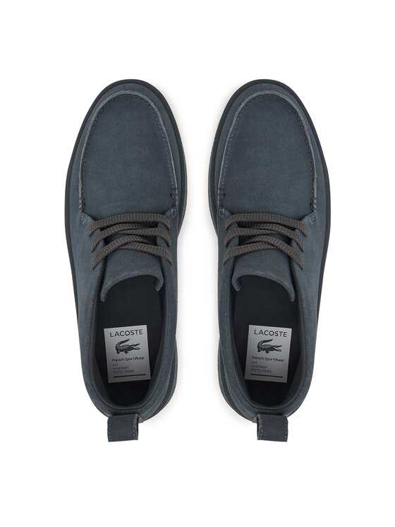 Lacoste Lacoste Снікерcи Chukka Suede 52SMA0111 Темно-сірий