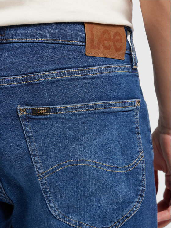 Lee Lee Jeansy AUSTIN Niebieski Straight Fit