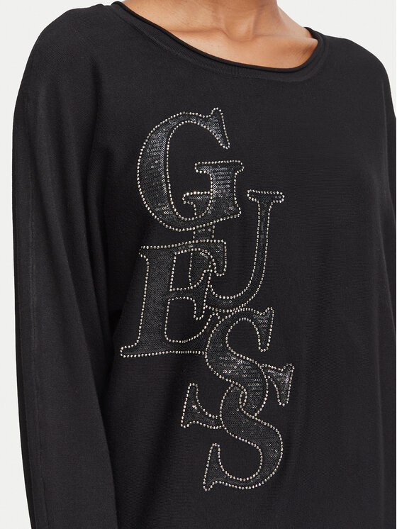 Guess Guess Светр W6BR51 Z1452 Чорний Regular Fit