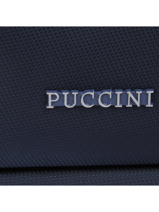 Puccini Puccini Walizka kabinowa EM50950C Granatowy