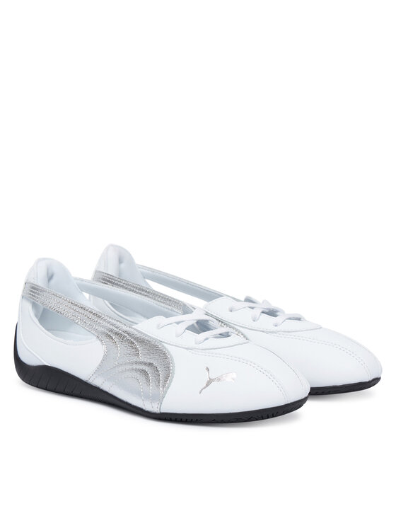 Puma Puma Ballerine Speedcat Ballet Nova Metallic Wns 408342 01 Bianco