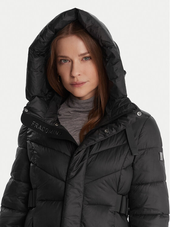 Fracomina Fracomina Wintermantel FS25WC3001O42301 Schwarz Regular Fit
