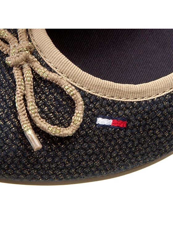 Tommy Hilfiger Tommy Hilfiger Baleriny DENIM Allen 11E EN56821141 Granatowy