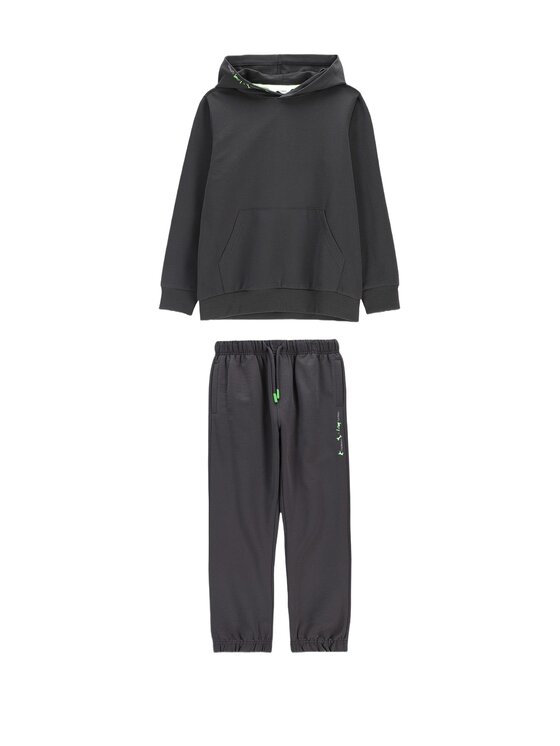 Coccodrillo Coccodrillo Komplet dresowy WC6117403XXB-020 Szary Regular Fit
