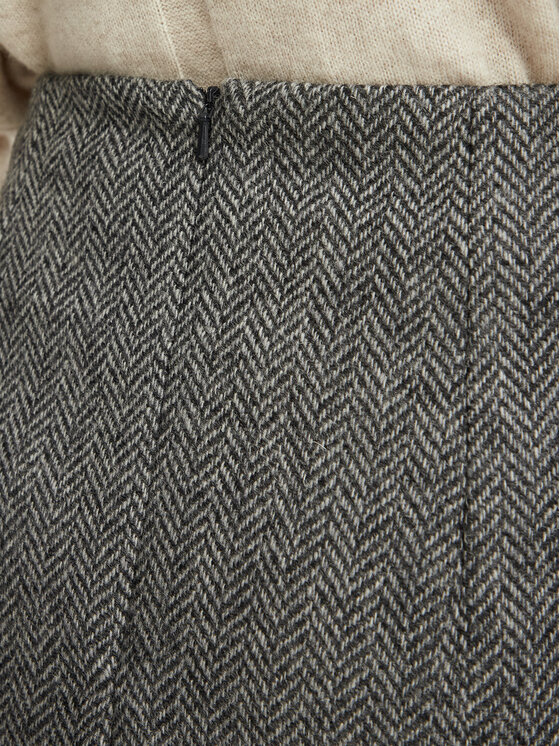 Weekend Max Mara Weekend Max Mara Midi sukně Farnese 2625106072 Šedá Regular Fit