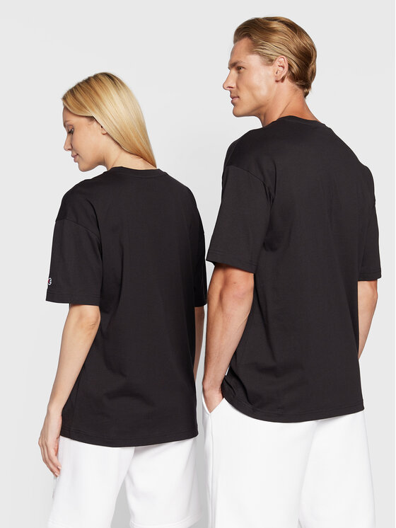 Champion Champion Тишърт STRANGER THINGS Unisex 217791 Черен Custom Fit