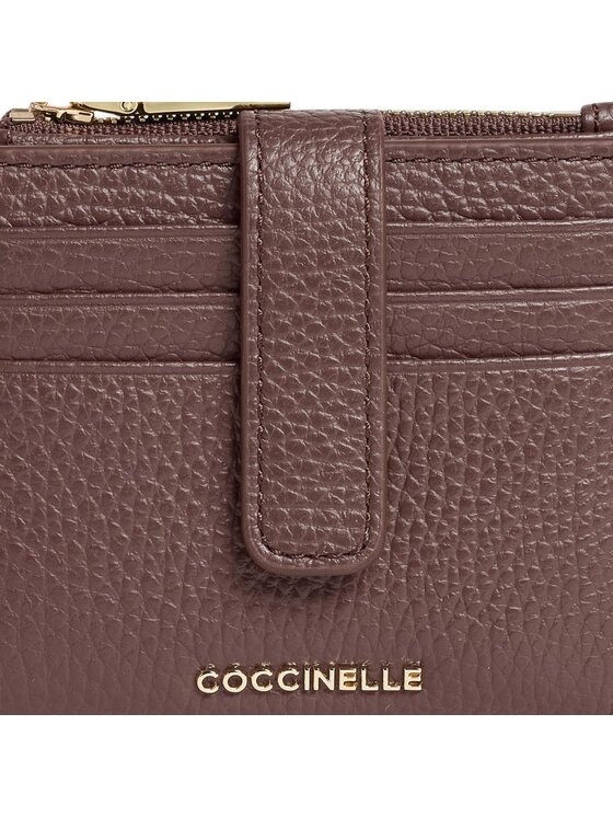 Coccinelle Coccinelle Portafoglio Metallic 1001 Bordeaux
