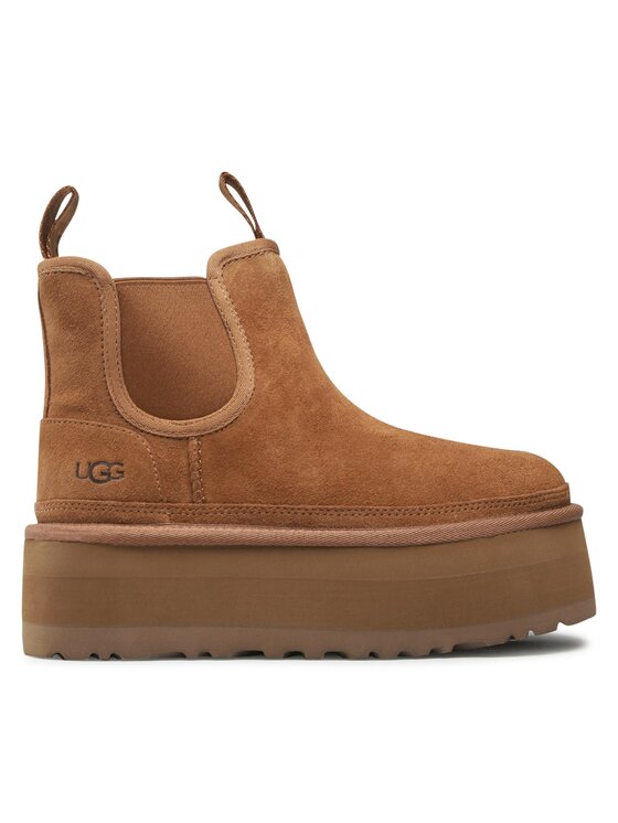 Ugg Ugg Snehule W Neumel Platform Chelsea 1134526 Hnedá