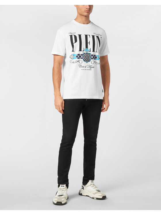 PHILIPP PLEIN PHILIPP PLEIN T-Shirt 24673 Biały Regular Fit