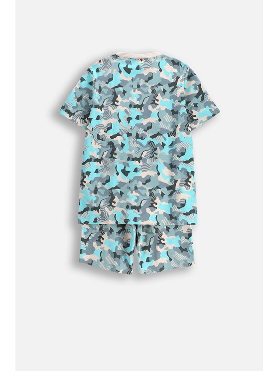 Coccodrillo Coccodrillo Piżama WC5448220PJS-012 Zielony Regular Fit