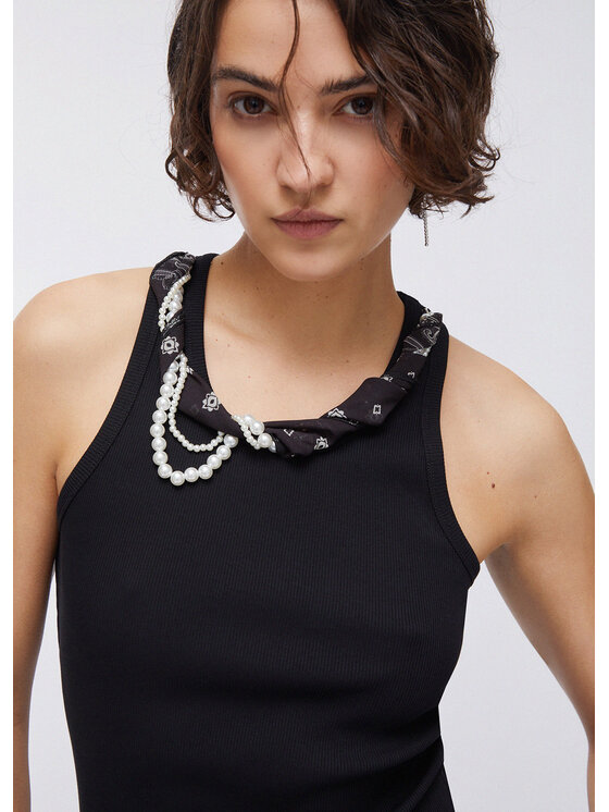 Liu Jo Liu Jo Top UA6354J4822P9713 Nero Regular Fit