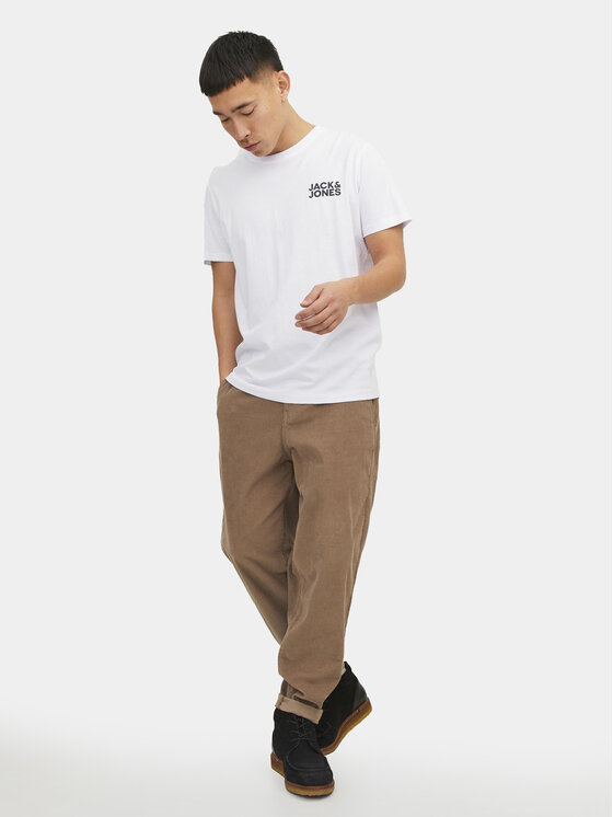 Jack&Jones Jack&Jones Футболка Corp 12151955 Білий Regular Fit