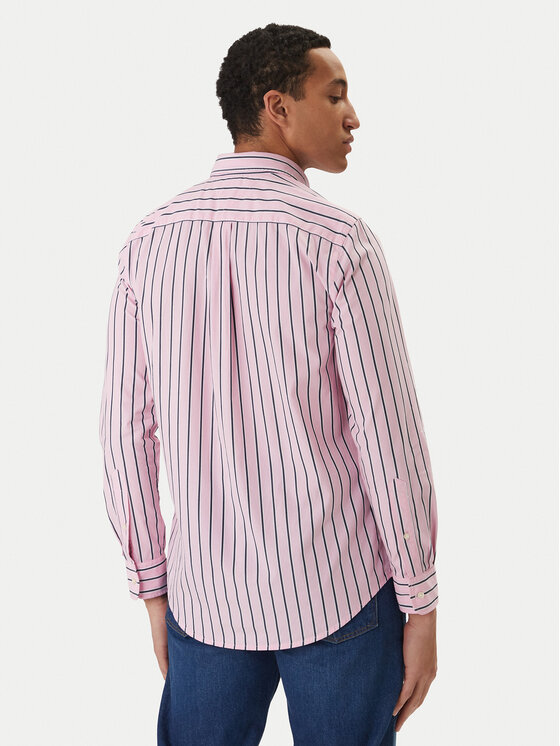 Tommy Hilfiger Tommy Hilfiger Koszula MW0MW42441 Różowy Regular Fit