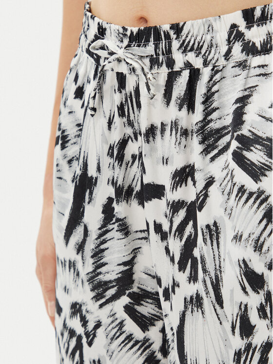 Volcom Volcom Hlače Alix B1212504 Bijela Relaxed Fit