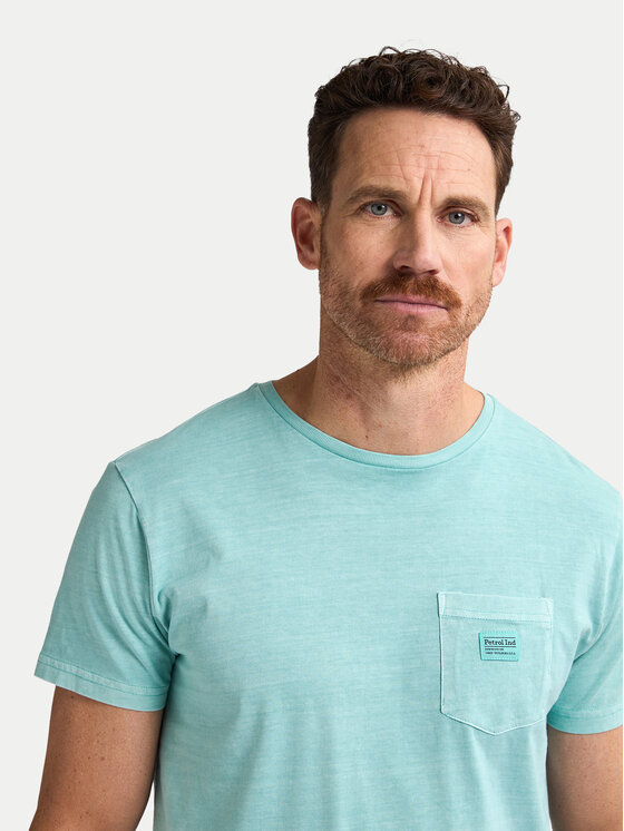Petrol Industries Petrol Industries T-Shirt M-1050-TSR632 Modrá Regular Fit
