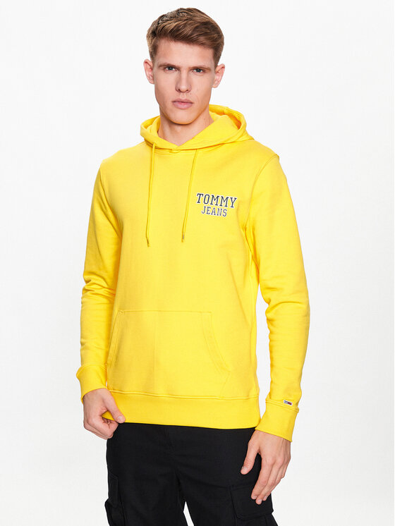 Tommy Jeans Bluză Graphic DM0DM16365 Galben Regular Fit