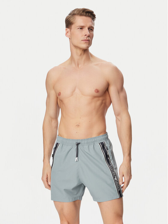 Emporio Armani Emporio Armani Pantaloni scurți pentru înot EM000583 AF20426 U9157 Albastru Regular Fit