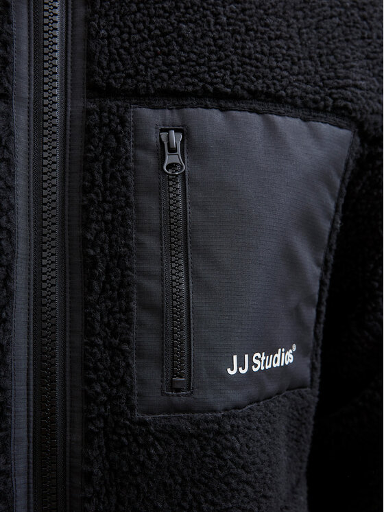 Jack & Jones Jack & Jones Флісовий реглан Soho 12278784 Чорний Regular Fit