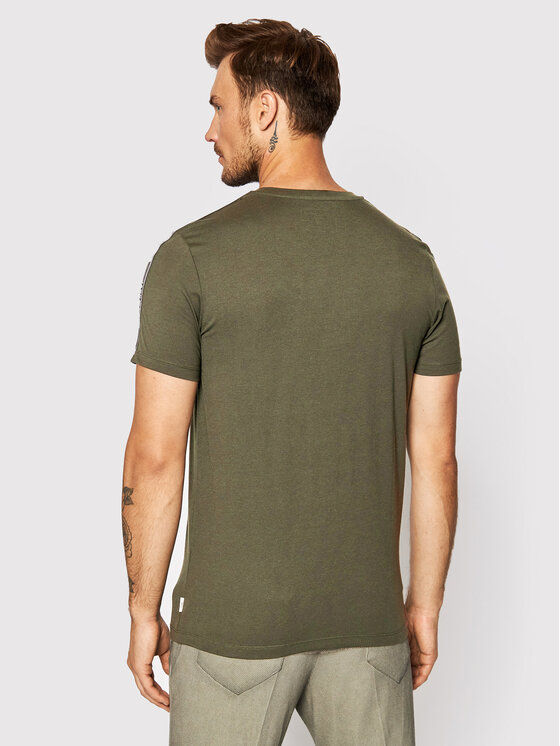 T-shirt Taping 12192272 Verde Regular Fit