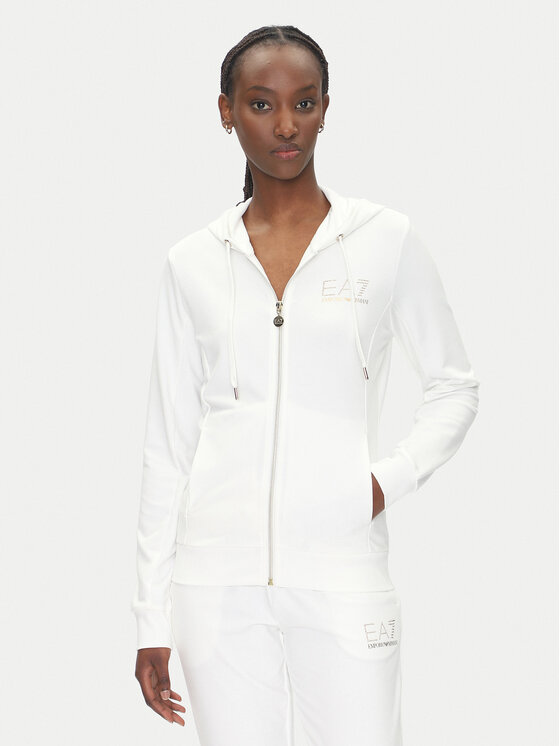 EA7 Emporio Armani EA7 Emporio Armani Tuta 8NTV51 TJ9RZ U0005 Bianco Regular Fit