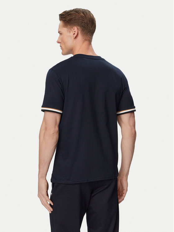 BOSS BOSS T-krekls Iconic 50557198 Tumši zils Regular Fit