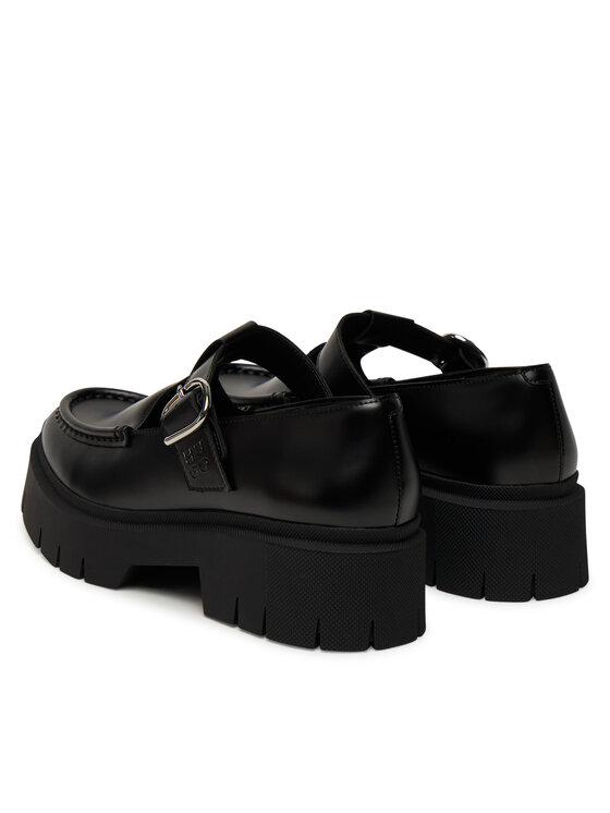 HUGO HUGO Loafersy Kris 50551873 Černá