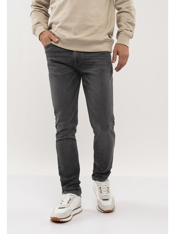 Volcano Volcano Jeansy D-DEXTER 51 Szary Slim Fit