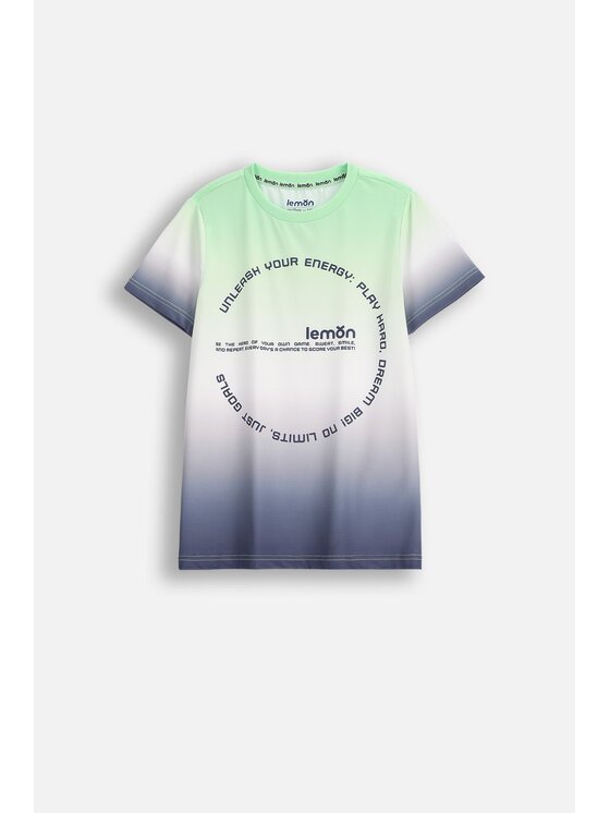 Lemon Explore Lemon Explore T-Shirt WL5143203ACB-022 Kolorowy Regular Fit