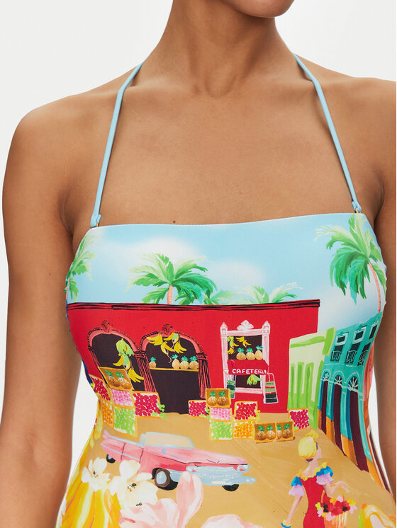 Seafolly Seafolly Strój kąpielowy Cuba 11099-231 Kolorowy
