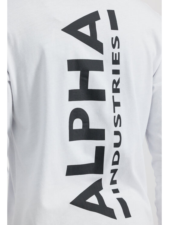 Alpha Industries Alpha Industries Majica AI.116571-09-3XL Bela Regular Fit