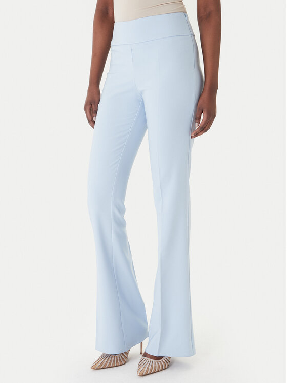 Rinascimento Rinascimento Текстилни панталони CFC0127876003 Светлосиньо Slim Fit