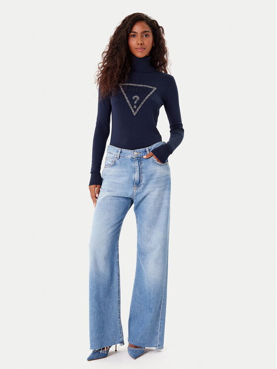 Guess Guess Гольф W5BR39 Z2NQ2 Cиній Regular Fit