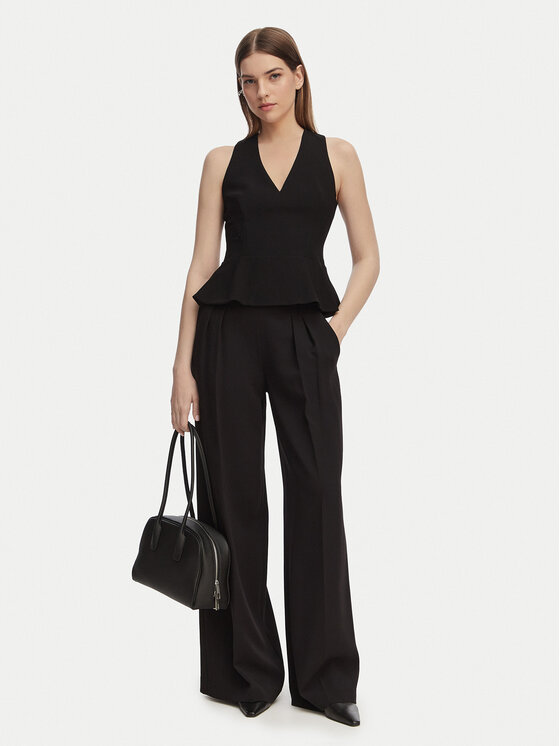 HUGO HUGO топ Carmint 50559304 Черен Regular Fit