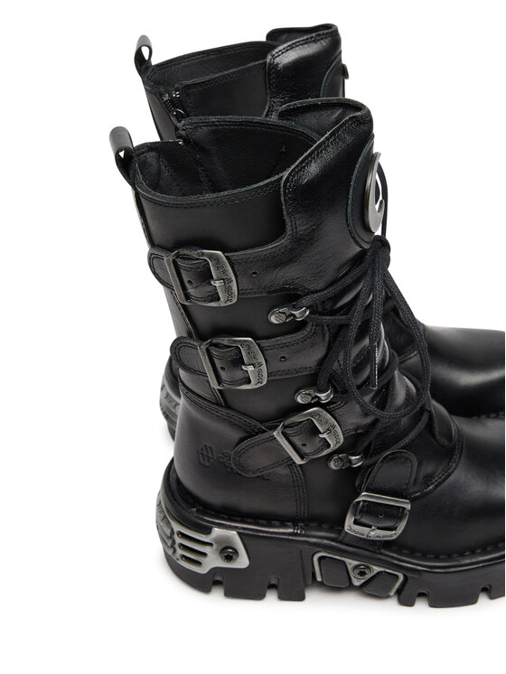 NEW ROCK NEW ROCK Bakancs M-373LUNA-S1 Fekete