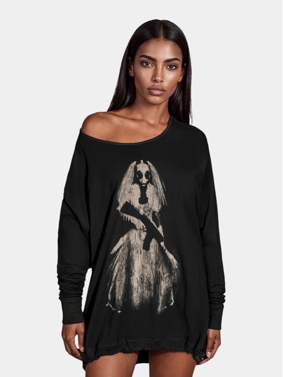 MADE BY SOCIETY MADE BY SOCIETY T-Shirt T27886FL1589998-TRICOU Czarny Basic Fit