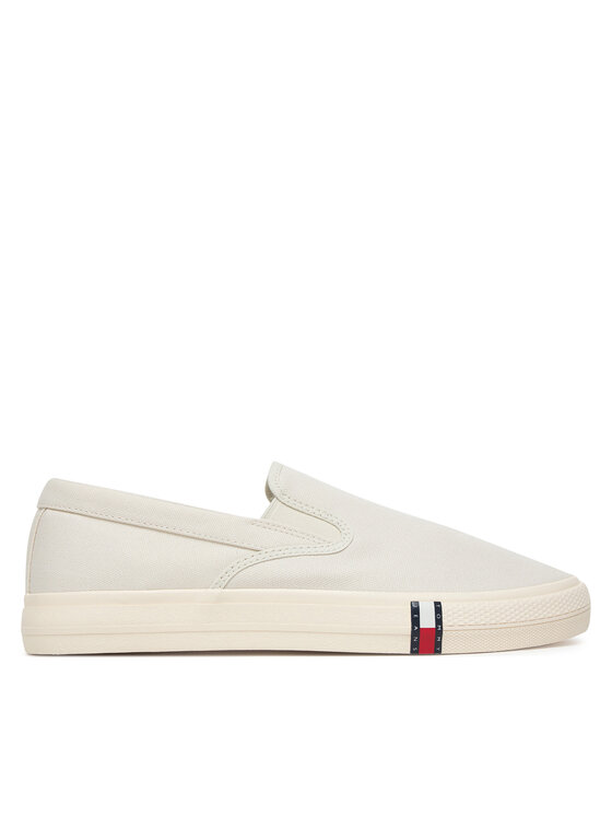 Tommy Jeans Tommy Jeans Scarpe sportive Archive Vulc. Y2K Slip On EM0EM01675 Bianco