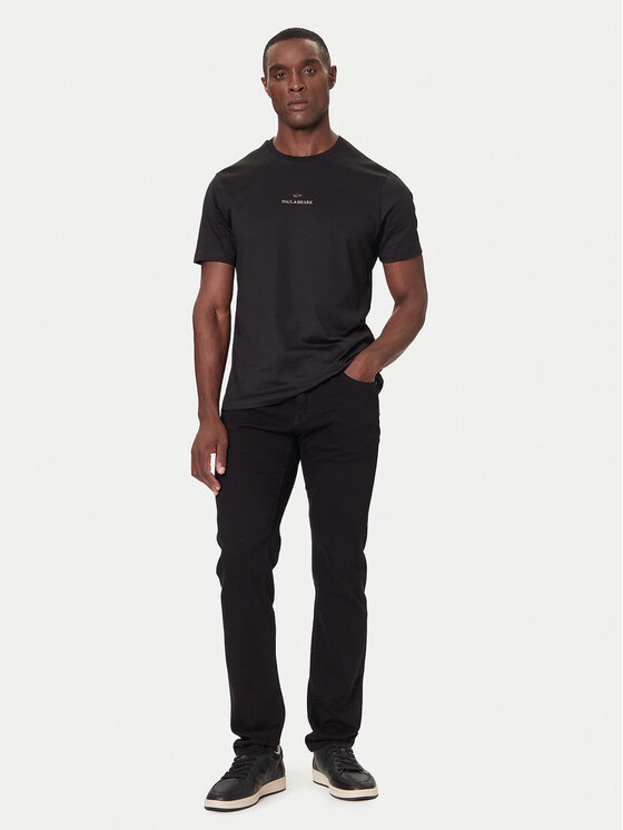 Paul&Shark Paul&Shark Majica 99311008 Črna Regular Fit