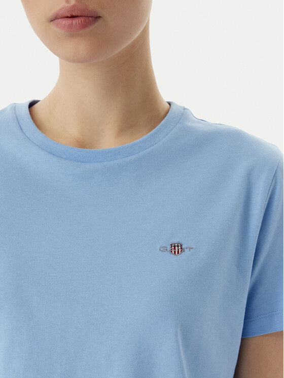 Gant Gant Tricou 4200200 Albastru Regular Fit