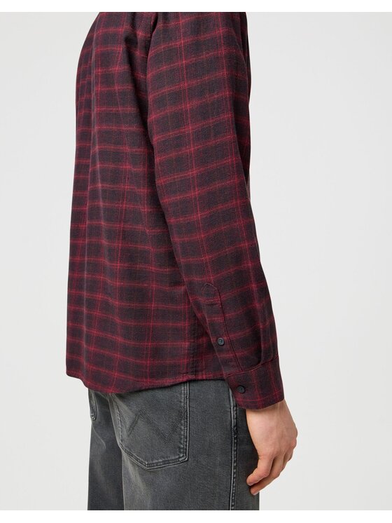 Wrangler Wrangler Hemd 1 PKT FLANNEL SHIRT Bunt Relaxed Fit