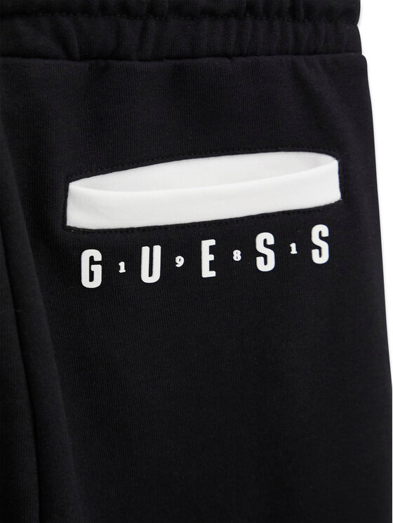 Guess Guess Спортивні штани L6BB05 K6072 Темно-зелений Regular Fit