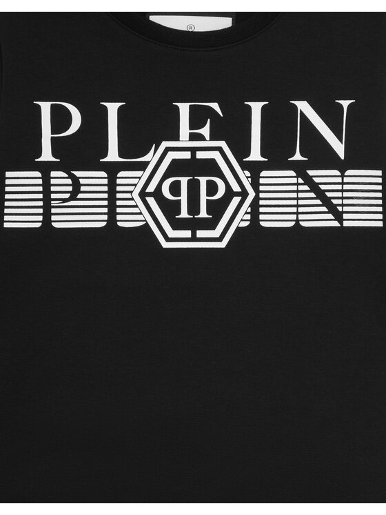 PHILIPP PLEIN PHILIPP PLEIN Bluza 19657 Czarny Regular Fit